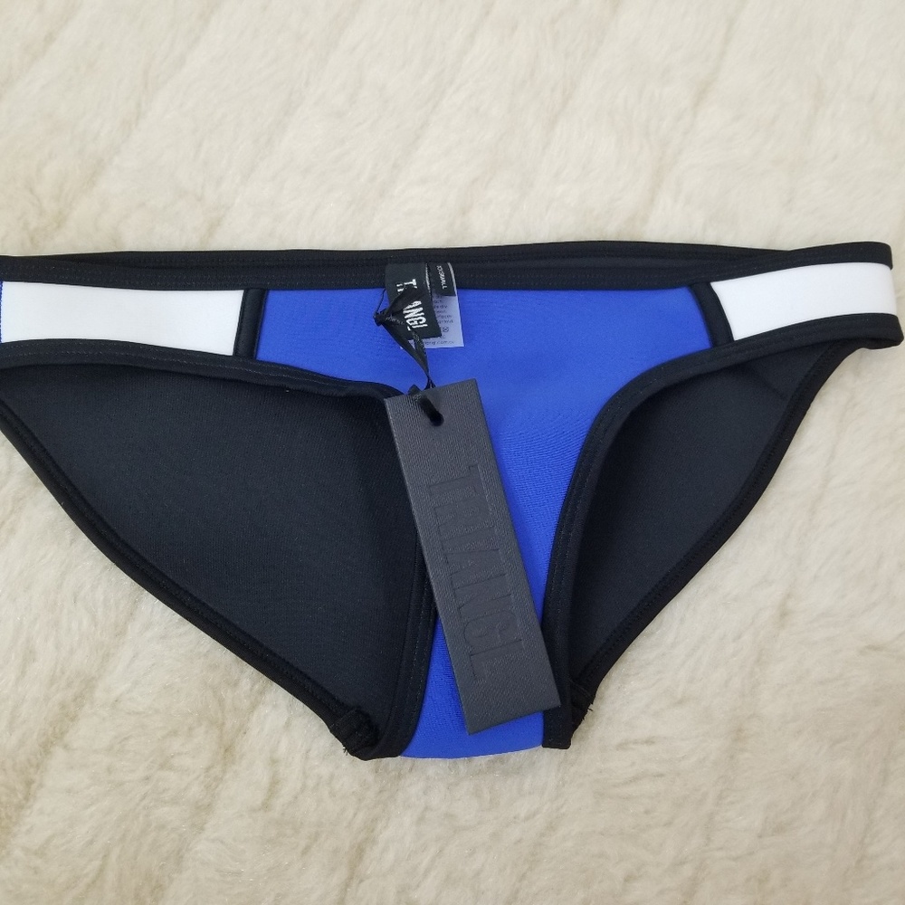 6B Blue/white bikini bottoms, various